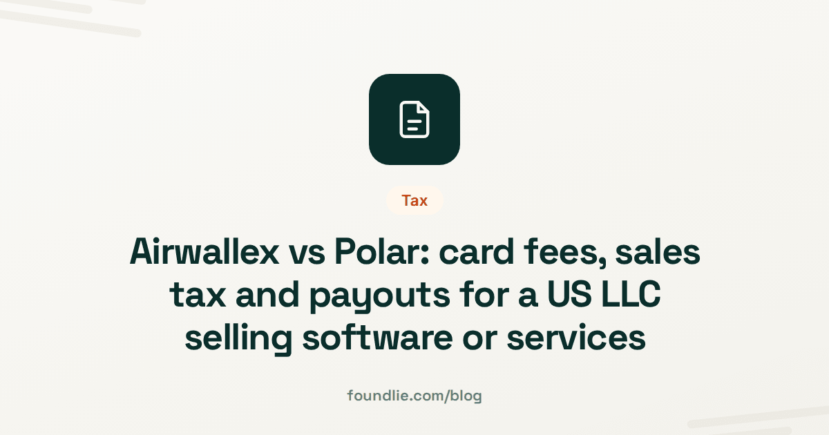 Foundlie article cover: Payments