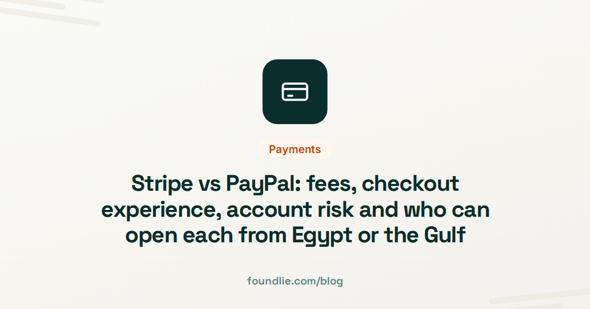 Foundlie article cover: Payments